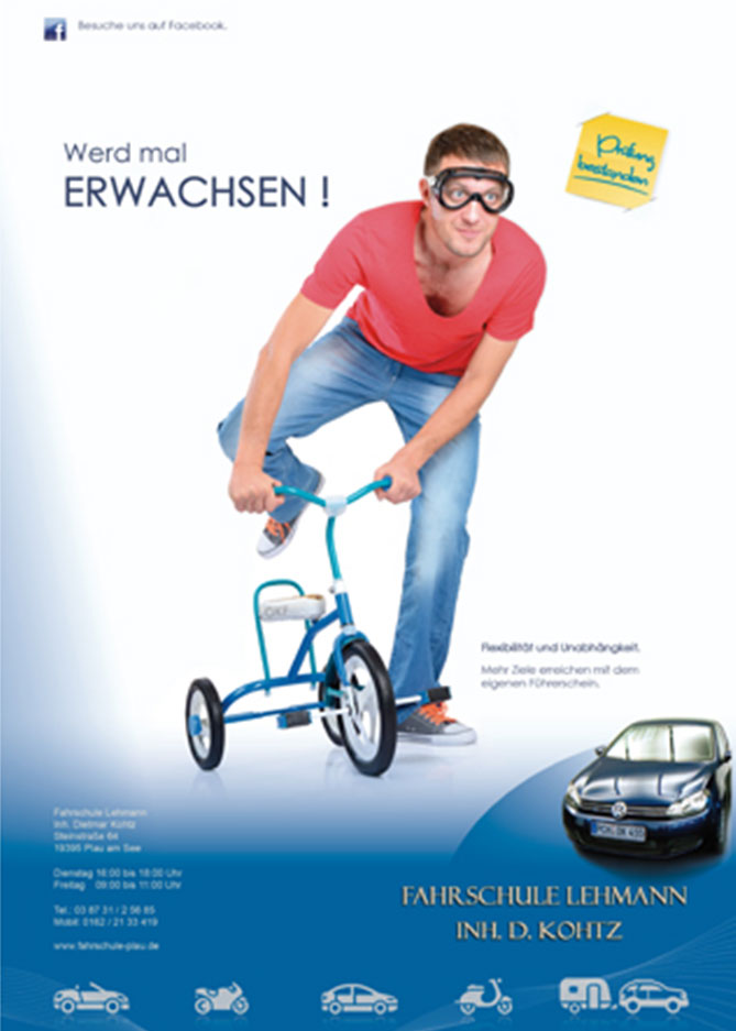 Modern Art Design - Plakatwerbung